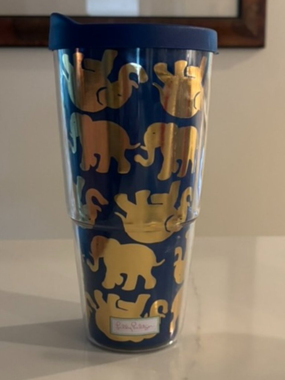 Lilly Pulitizer tumbler